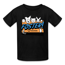 Load image into Gallery viewer, Foster Logo Kids&#39; T-Shirt - black
