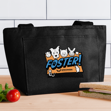 Load image into Gallery viewer, Foster Logo Lunch Bag - black