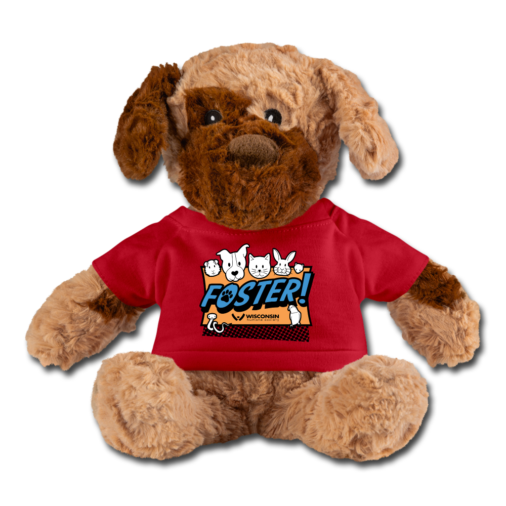 Foster Logo Plush Dog