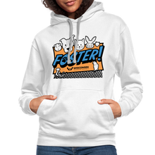 Load image into Gallery viewer, Foster Logo Contrast Hoodie - white/gray