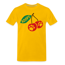 Load image into Gallery viewer, Door County Cherries Classic Premium T-Shirt - sun yellow