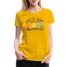 Load image into Gallery viewer, Foster Pride Contoured Premium T-Shirt - sun yellow