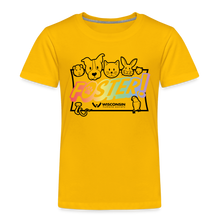 Load image into Gallery viewer, Foster Pride Kids&#39; Premium T-Shirt - sun yellow