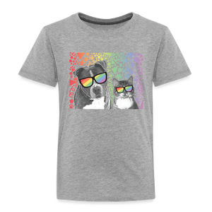 Pride Party Kids' Premium T-Shirt - heather gray