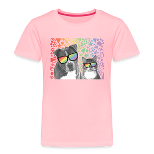 Pride Party Kids' Premium T-Shirt - pink