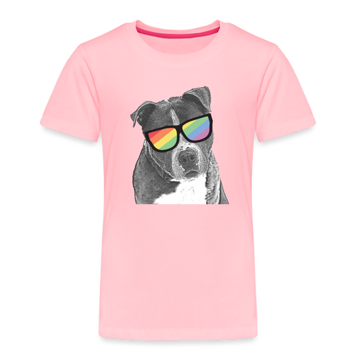 Pride Dog Toddler Premium T-Shirt - pink