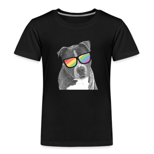 Pride Dog Kids' Premium T-Shirt - black