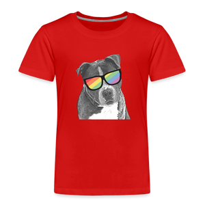 Pride Dog Kids' Premium T-Shirt - red