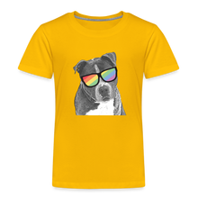 Load image into Gallery viewer, Pride Dog Kids&#39; Premium T-Shirt - sun yellow