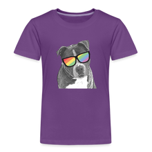 Load image into Gallery viewer, Pride Dog Kids&#39; Premium T-Shirt - purple