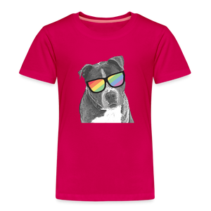 Pride Dog Kids' Premium T-Shirt - dark pink