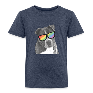 Pride Dog Kids' Premium T-Shirt - heather blue