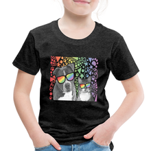 Load image into Gallery viewer, Pride Party Toddler Premium T-Shirt - charcoal grey