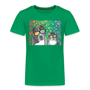 Pride Party Toddler Premium T-Shirt - kelly green