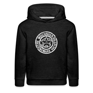 WHS 1879 Logo Kids‘ Premium Hoodie - charcoal grey