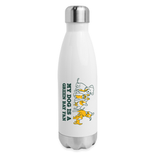 Load image into Gallery viewer, Dog is a GB Fan Insulated Stainless Steel Water Bottle - white