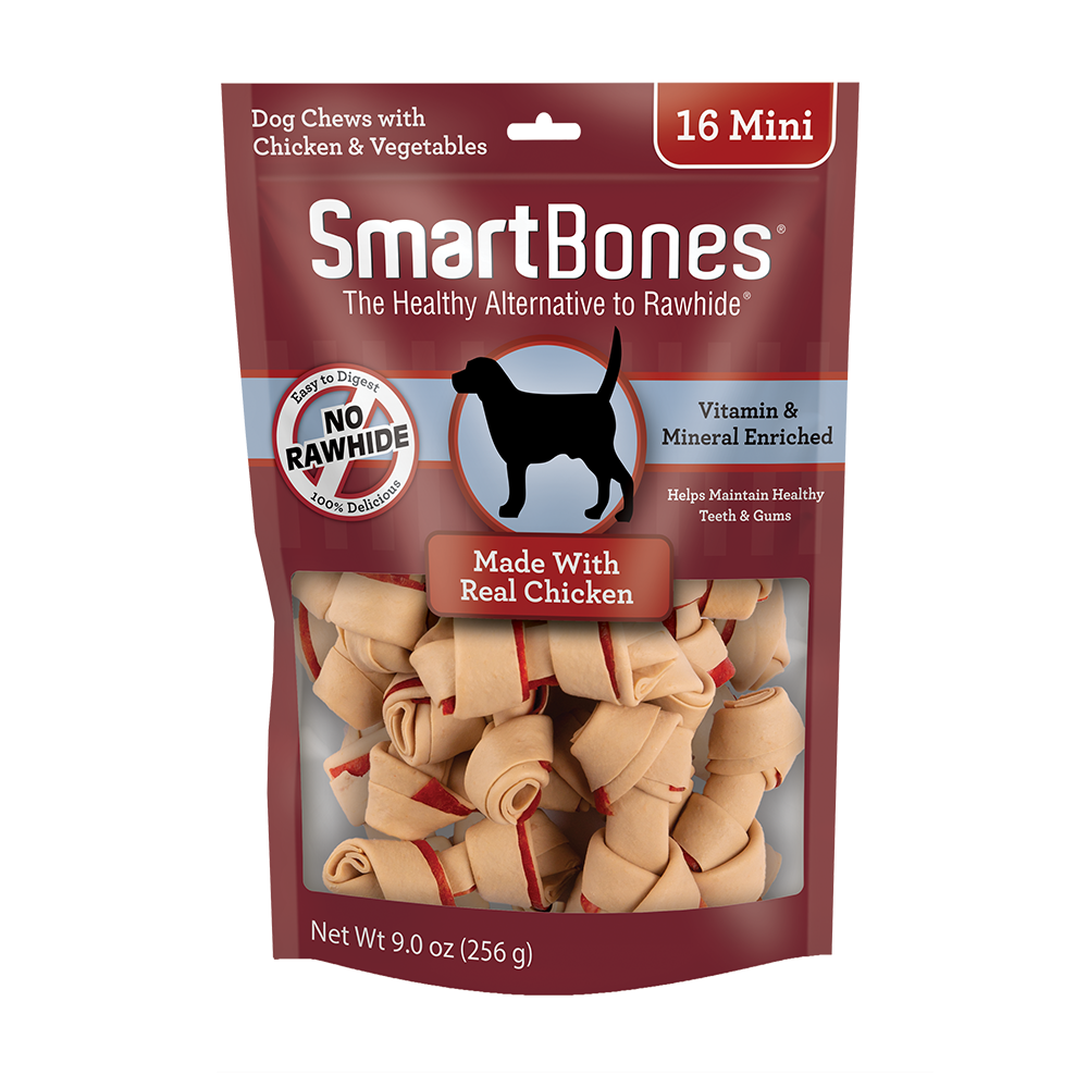 SmartBones Rawhide-Free Chicken Dog Treats