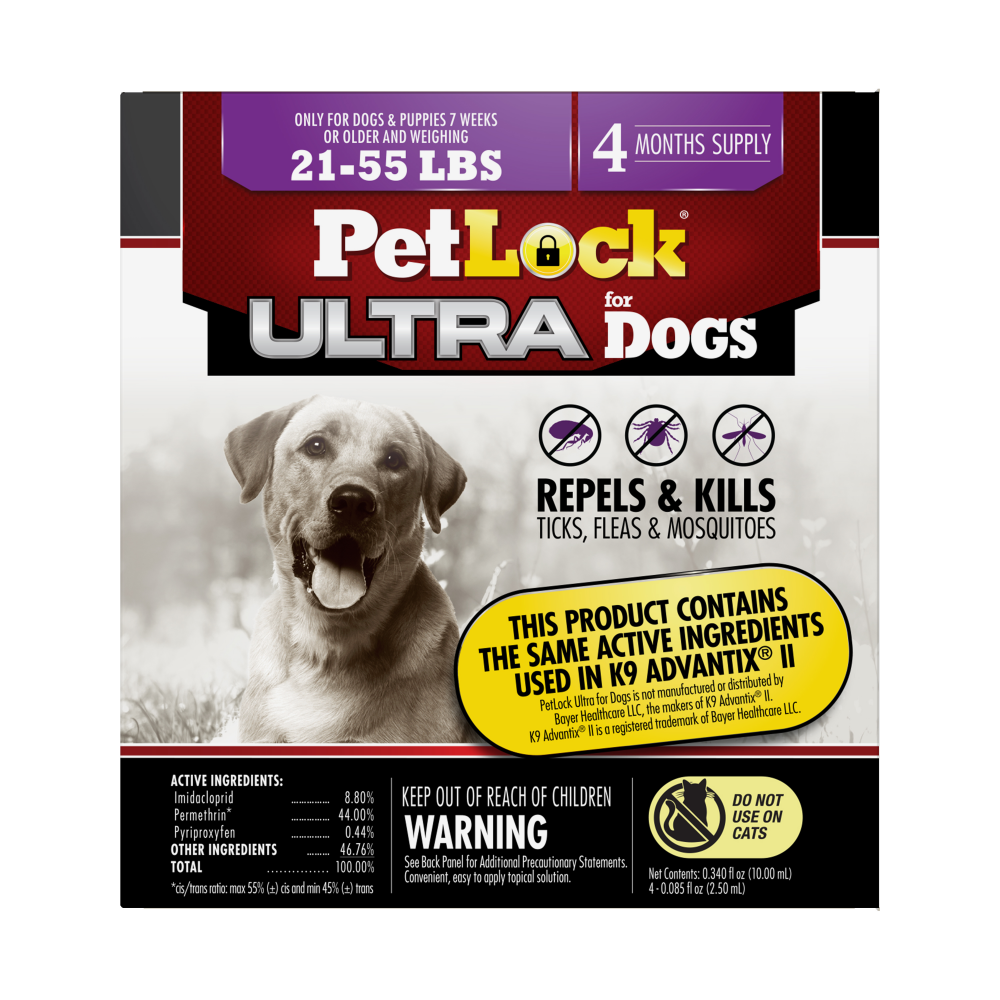 
                  
                    Petlock Ult Max Flea & Tick for Dogs
                  
                