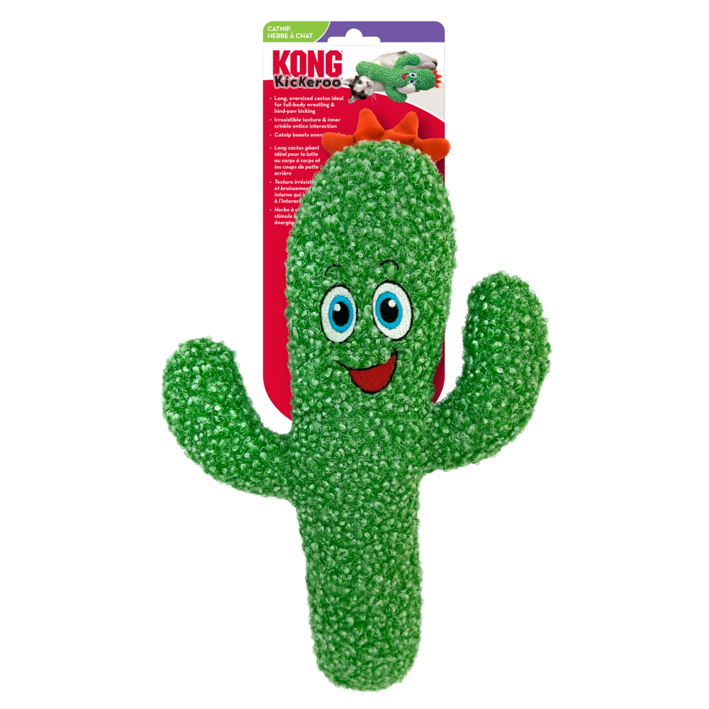 Kong Kickeroo Cactus Cat Toy