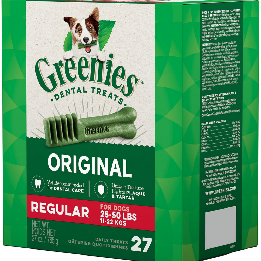 
                  
                    Greenies Regular Original Dental Dog Chews
                  
                