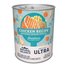 Load image into Gallery viewer, Natural Balance Original Ultra Chicken Recipe Canned Wet Dog Food
