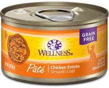 Load image into Gallery viewer, Wellness Complete Health Natural Grain Free Chicken Pate Wet Canned Cat Food