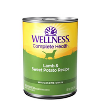 Load image into Gallery viewer, Wellness Complete Health Natural Lamb and Sweet Potato Recipe Wet Canned Dog Food