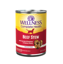 Load image into Gallery viewer, Wellness Grain Free Natural Beef Stew with Carrots &amp; Potato Wet Canned Dog Food