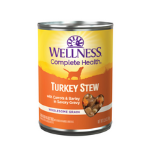 Load image into Gallery viewer, Wellness Natural Turkey Stew with Barley and Carrots Wet Canned Dog Food