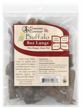 Load image into Gallery viewer, Canine Caviar Buffalo Lung Dog Treats