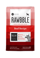 Load image into Gallery viewer, Bixbi Rawbble Freeze Dried Grain Free Beef Recipe for Dogs