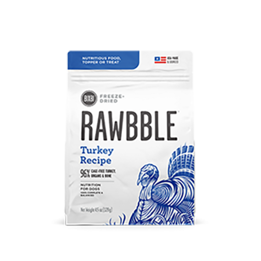 BIXBI Rawbble Freeze Dried Turkey