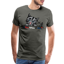 Load image into Gallery viewer, Red White &amp; Mew Classic Premium T-Shirt - asphalt gray