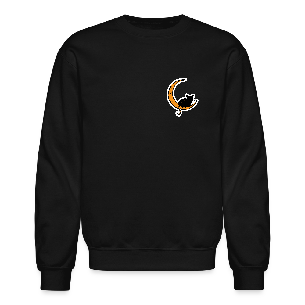 
                  
                    Moon Cat Crewneck Sweatshirt - black
                  
                