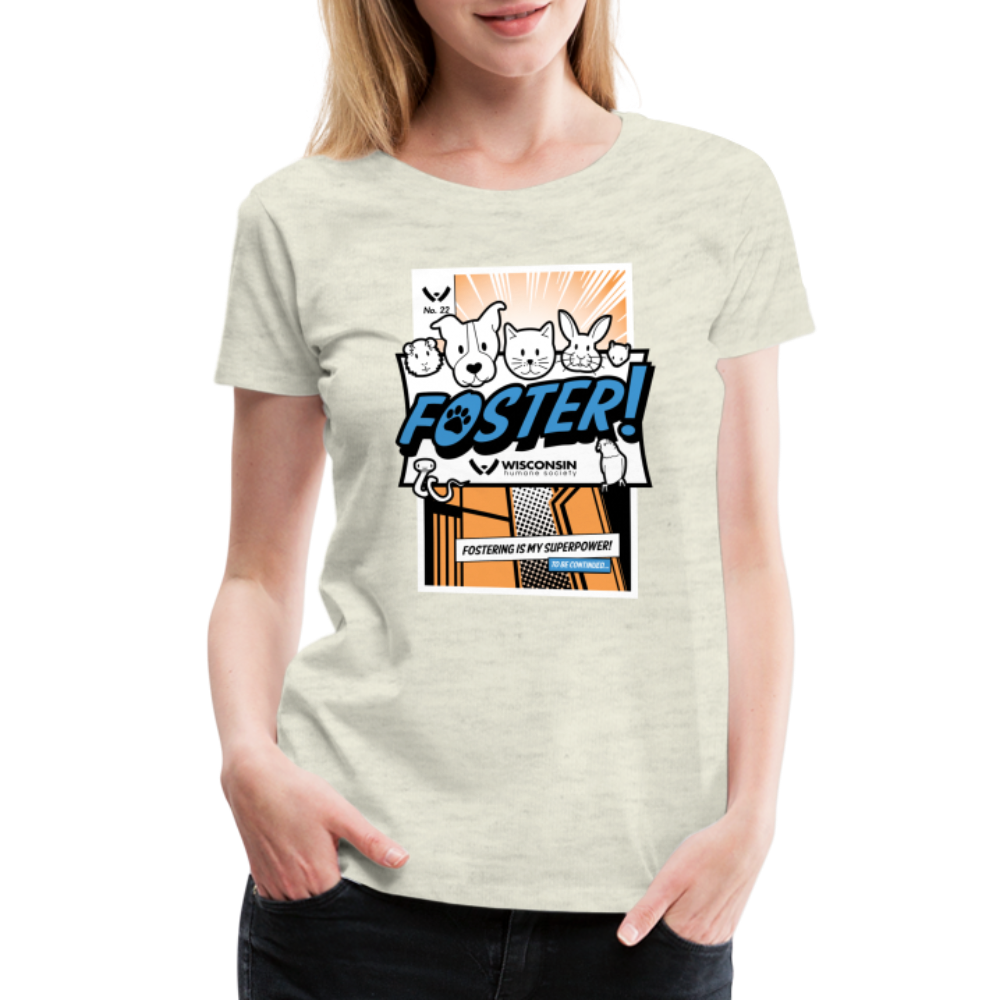 
                  
                    Foster Comic Contoured Premium T-Shirt - heather oatmeal
                  
                