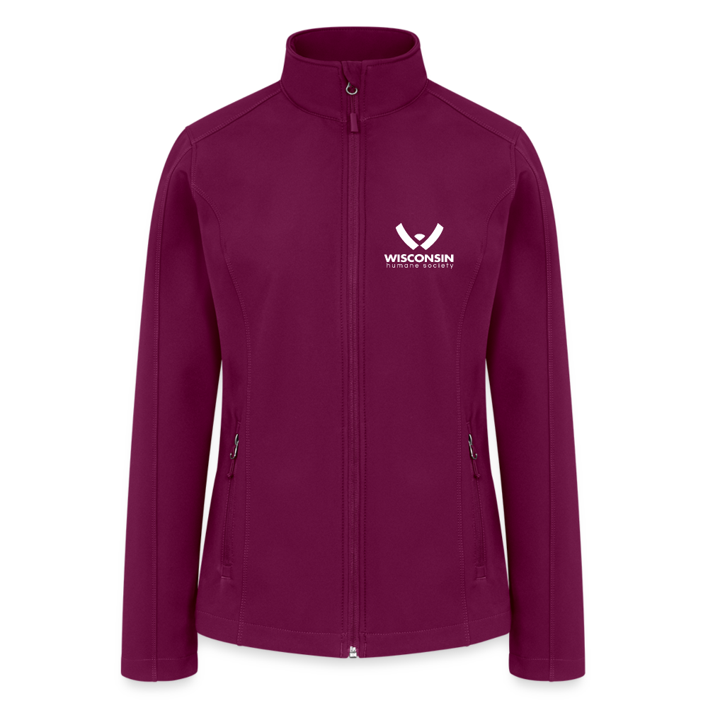 
                  
                    WHS Logo Contoured Soft Shell Jacket - raspberry
                  
                