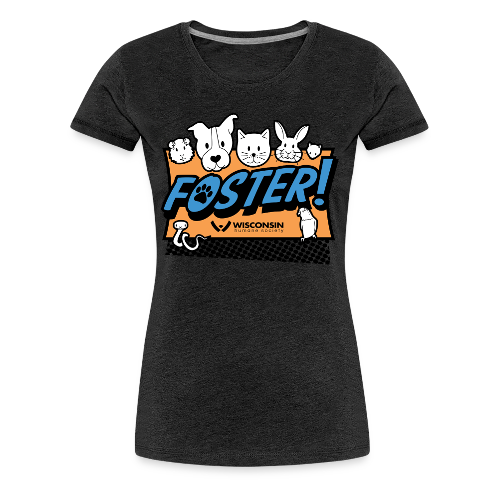 
                  
                    Foster Logo Contoured Premium T-Shirt - charcoal grey
                  
                