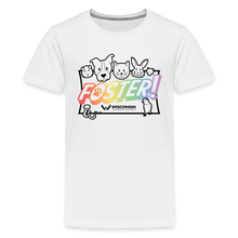 Load image into Gallery viewer, Foster Pride Kids&#39; Premium T-Shirt - white