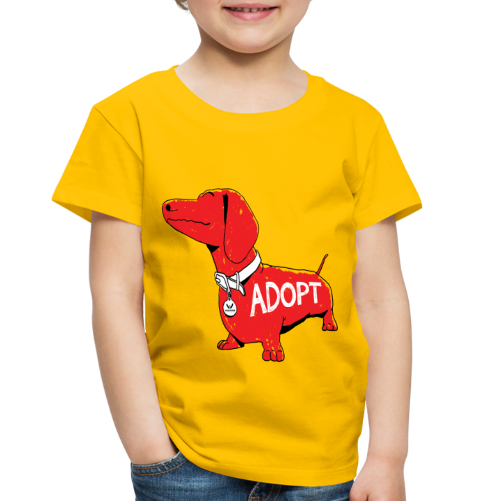 
                  
                    "Big Red Dog" Toddler Premium T-Shirt - sun yellow
                  
                