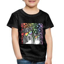 Load image into Gallery viewer, Pride Party Toddler Premium T-Shirt - charcoal grey