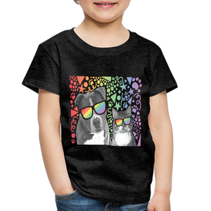 Pride Party Toddler Premium T-Shirt - charcoal grey