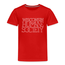 Load image into Gallery viewer, WHS 1987 Logo Toddler Premium T-Shirt - red