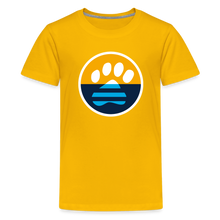 Load image into Gallery viewer, MKE Flag Paw Kids&#39; Premium T-Shirt - sun yellow