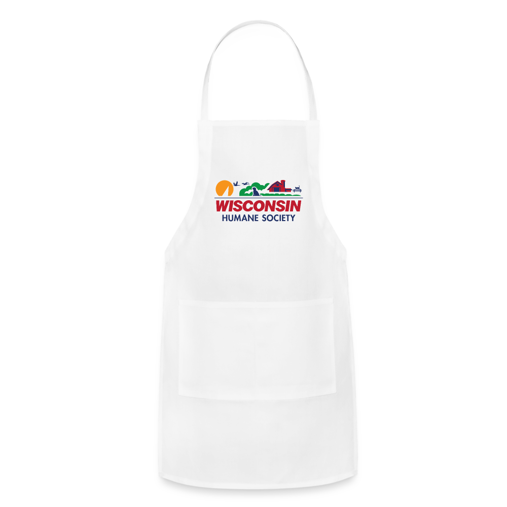 
                  
                    WHS License Plate Adjustable Apron - white
                  
                