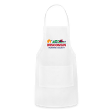 Load image into Gallery viewer, WHS License Plate Adjustable Apron - white