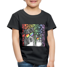 Load image into Gallery viewer, Pride Party Toddler Premium T-Shirt - black