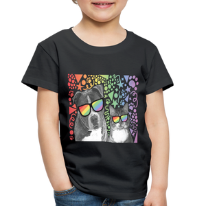 Pride Party Toddler Premium T-Shirt - black