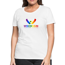 Load image into Gallery viewer, WHS Pride Contoured Premium T-Shirt - white