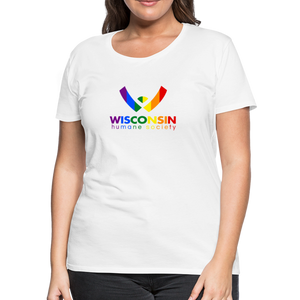 WHS Pride Contoured Premium T-Shirt - white