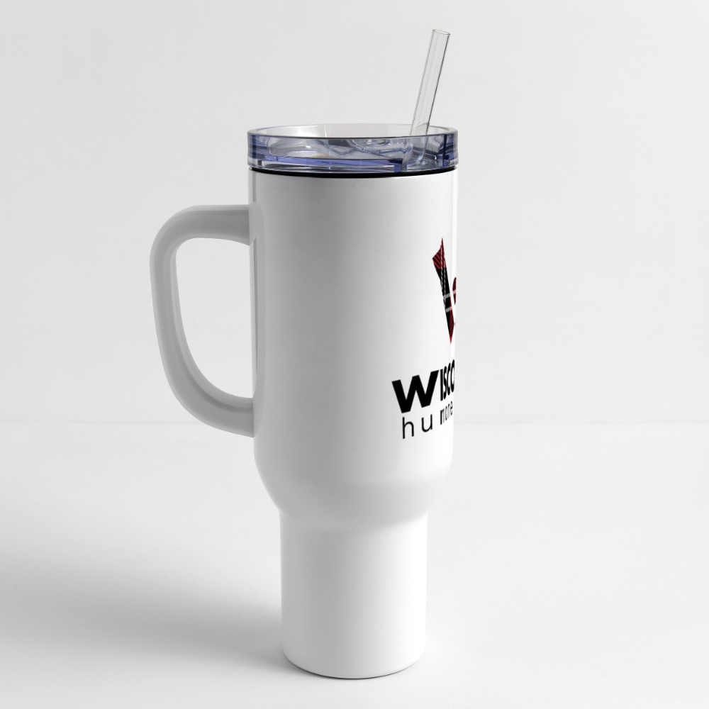 
                  
                    WHS Plaid Logo 40 oz Travel Tumbler - white
                  
                